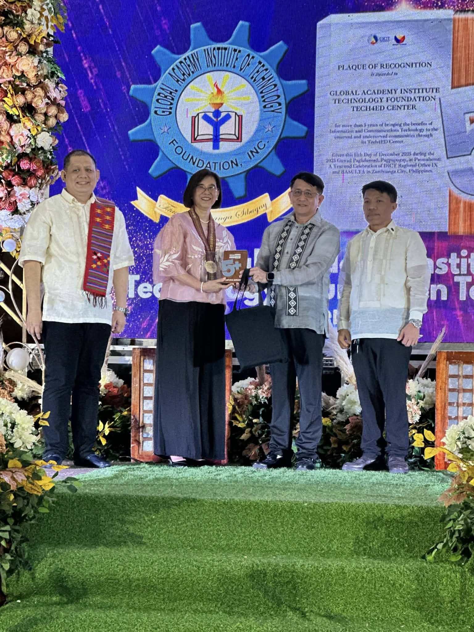 🌐 DICT Regional Office IX & BASULTA Honor GAITF Tech4ED Center for Over Five Years of Service